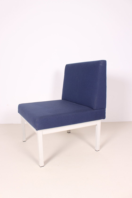 Image 1 of 2x Postmodern armchairs Belgian design 1980s