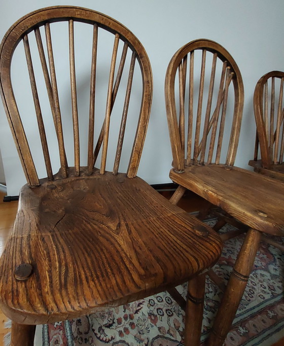 Image 1 of 6x Windsor chairs