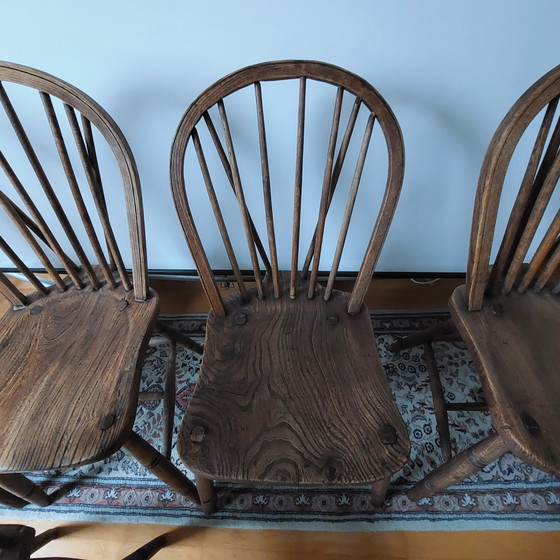 Image 1 of 6x Windsor chairs