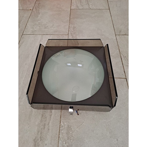 Image 1 of Vintage Murano glass ceiling lamp by Fontana Arte for Veca, 1960s