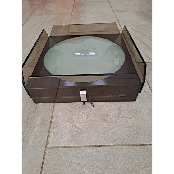 Image 1 of Vintage Murano glass ceiling lamp by Fontana Arte for Veca, 1960s