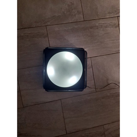 Image 1 of Vintage Murano glass ceiling lamp by Fontana Arte for Veca, 1960s