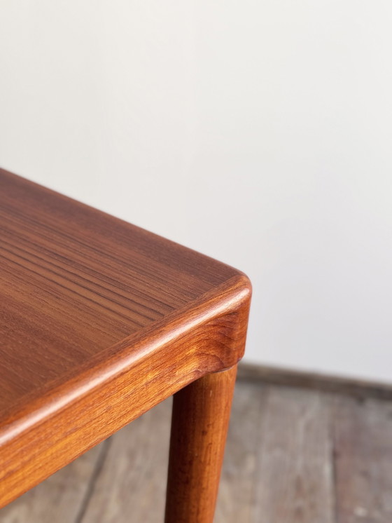 Image 1 of Mid-Century Modern Danish Dining Table in Teak by H.W. Klein for Bramin, Extendable, 1960