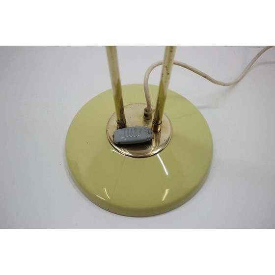 Image 1 of Vintage polychrome steel glazed ceramic floor lamp by Kamenický Šenov, Czechoslovakia 1950