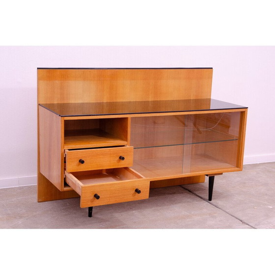 Image 1 of Libreria vintage smaltata in legno di faggio e frassino di Mojmír Požár per UP Závody, Cecoslovacchia 1960