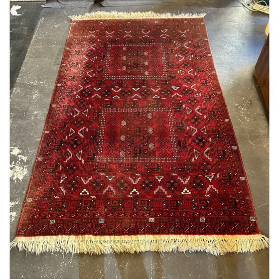 Image 1 of Vintage hand-knotted wool rug, Afghanistan 1970