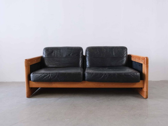 Image 1 of Danish Teak Sofa 3-Seater Mid - Century