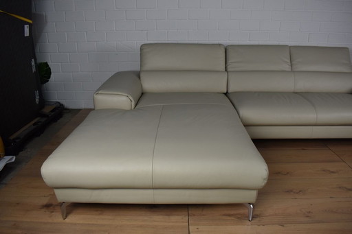 Leather sofa Willi Schillig sleeping function leather couch leather corner sofa sofa couch corner sofa sleeping function