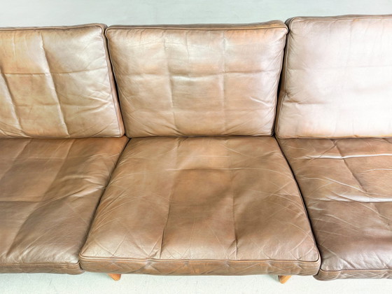 Image 1 of Mid - Century 3-seater sofa Niels Eilersen Illum Wikkelsø Couch Teak