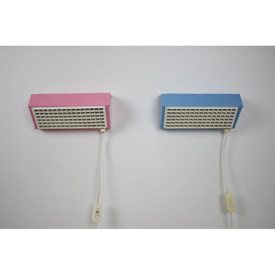 Image 1 of Coppia di applique da parete vintage tipo V204 di IKEA, Svezia 1980