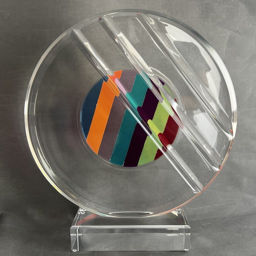 Shlomi Haziza Lucite Sculpture, 1994