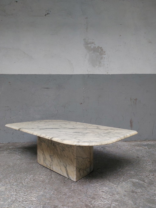 Marble coffee table