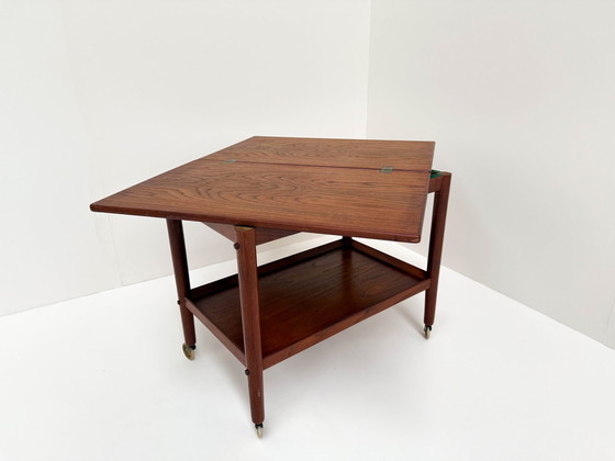 Image 1 of Carrello di servizio, P. Jeppesen Møbelfabrik, anni '60