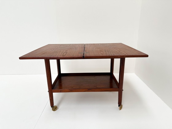 Image 1 of Carrello di servizio, P. Jeppesen Møbelfabrik, anni '60