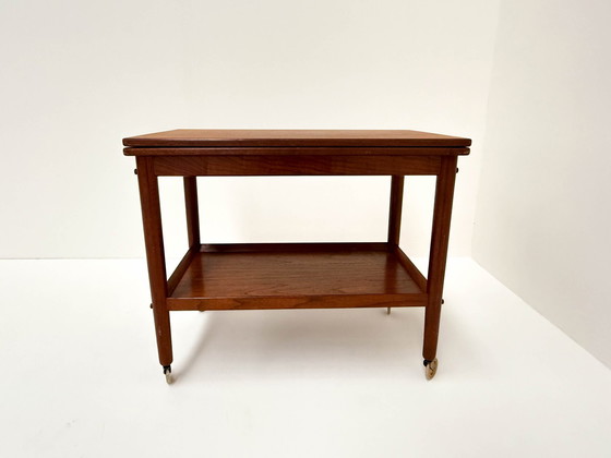 Image 1 of Carrello di servizio, P. Jeppesen Møbelfabrik, anni '60