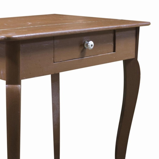 Image 1 of Vintage brown side table, Austria-Hungary