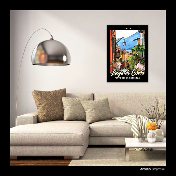 Image 1 of Opera d'arte del Lago di Como