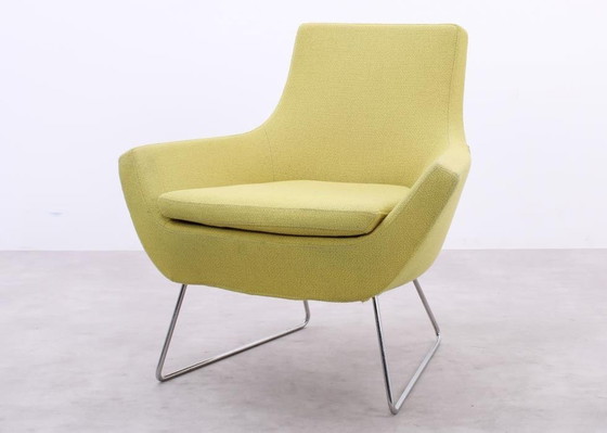 Image 1 of Swedese Happy Easy Low Back Armchair Yellow