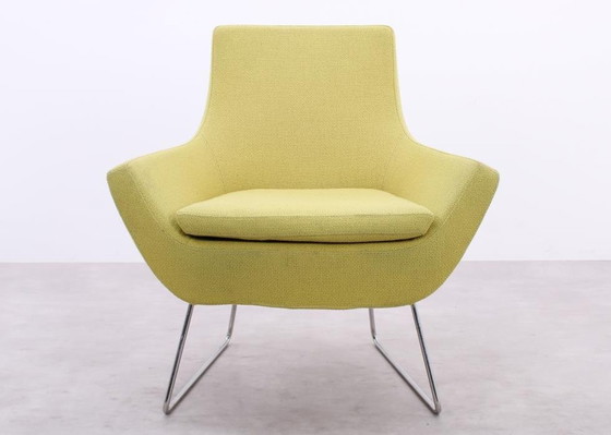 Image 1 of Swedese Happy Easy Low Back Armchair Yellow