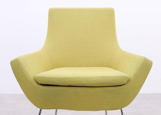 Image 1 of Swedese Happy Easy Low Back Armchair Yellow