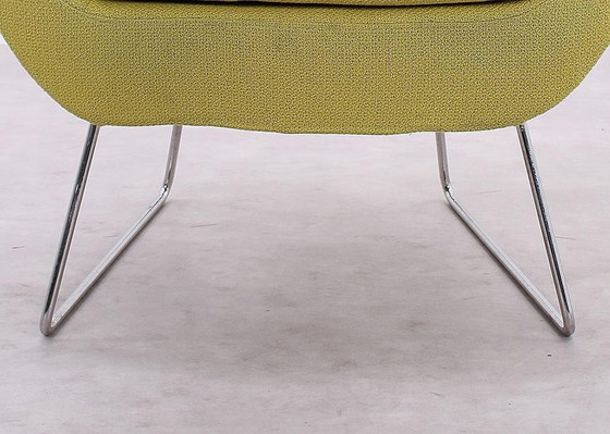 Image 1 of Swedese Happy Easy Low Back Armchair Yellow