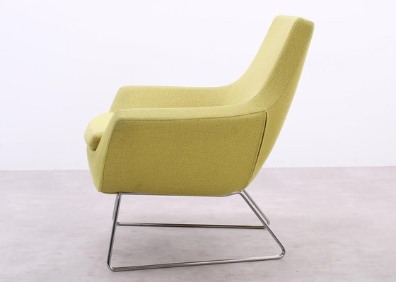 Image 1 of Swedese Happy Easy Low Back Armchair Yellow