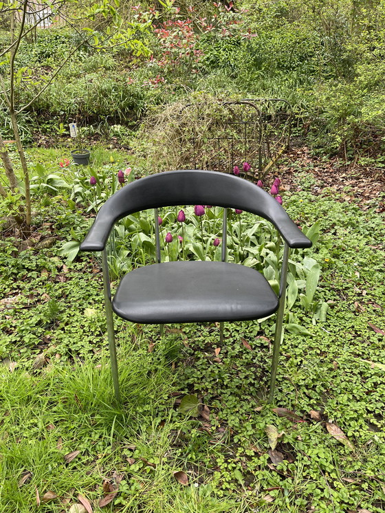 Image 1 of 6 X Fasem P40 Italian design chairs, by Vegni & Gualtierotti