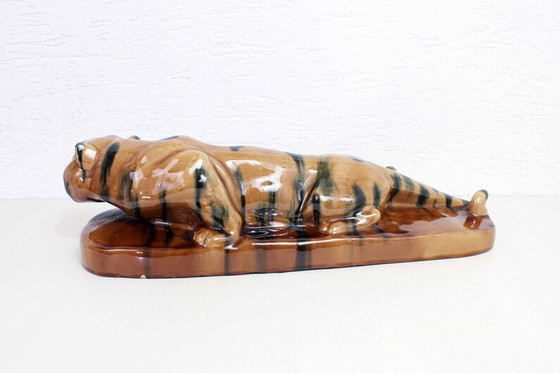 Image 1 of Ceramic tiger from the 70s