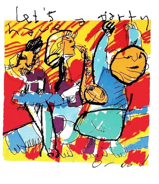 Herman Brood --Let,S Have A Party (On Canvas)