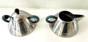 Alessi Sugar bowl with spoon and milk jug