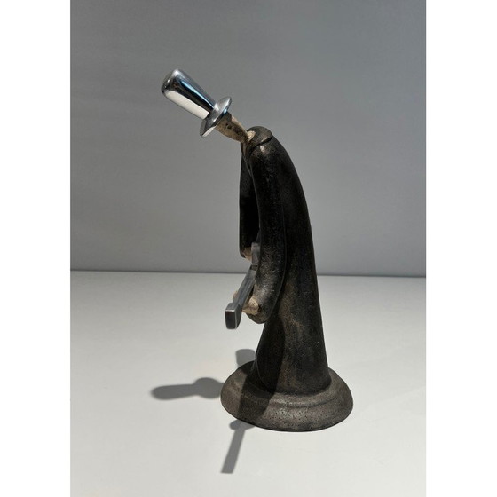 Image 1 of Vintage sculpture representing a guitarist, France 1970