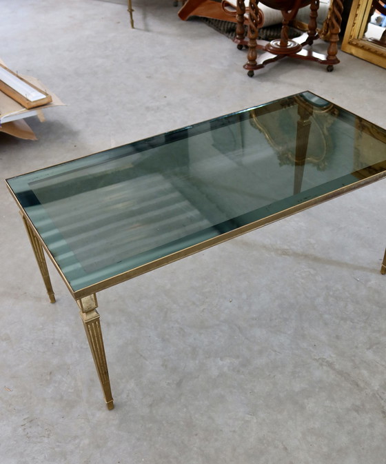 Image 1 of Neo-period brass coffee table