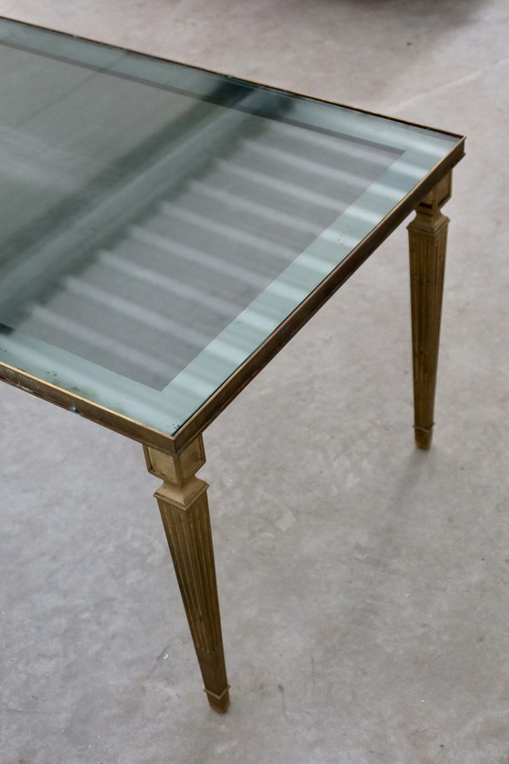 Image 1 of Neo-period brass coffee table