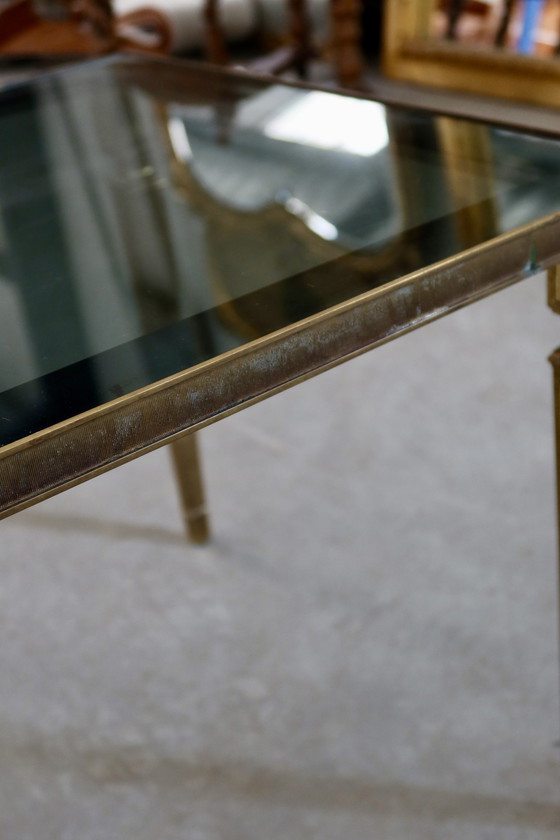 Image 1 of Neo-period brass coffee table