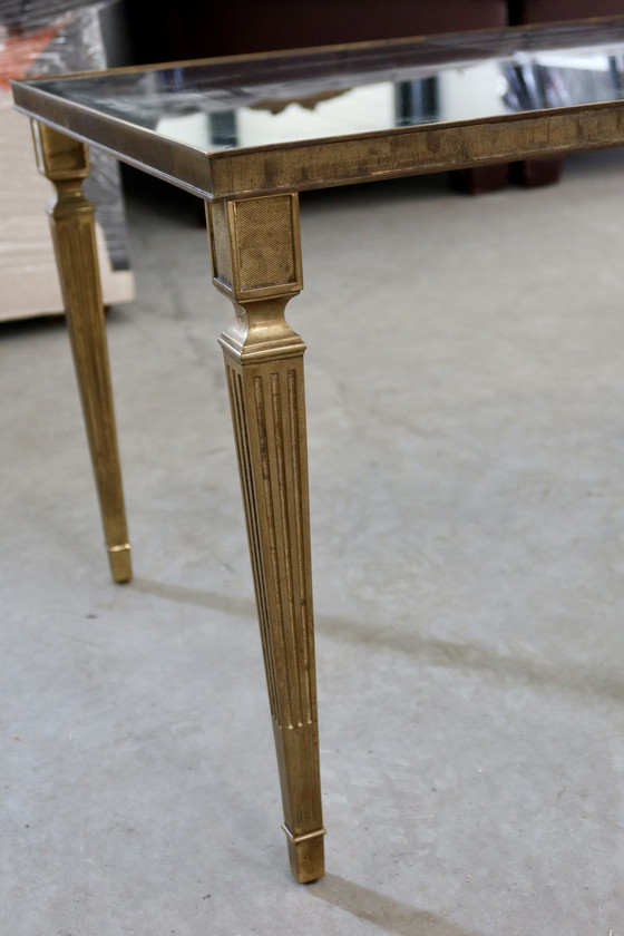 Image 1 of Neo-period brass coffee table