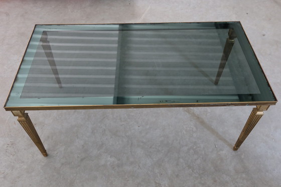 Image 1 of Neo-period brass coffee table