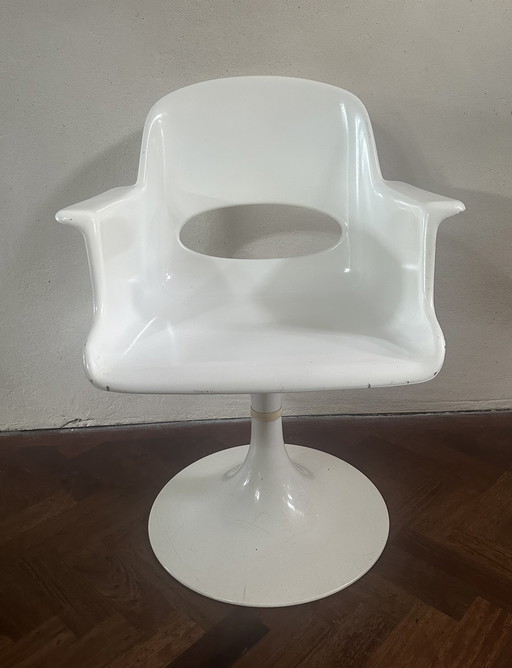 1x chaise pivotante Kurz Tulip