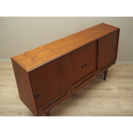 Image 1 of Vintage teak highboard, Denmark 1960s