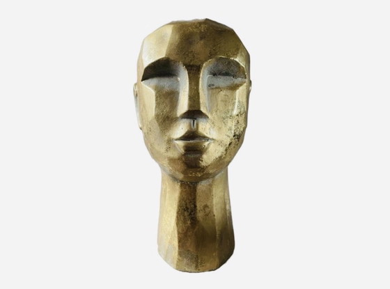 Image 1 of Abstract Gold Head