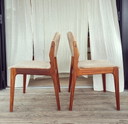 2x chaise de salle à manger vintage