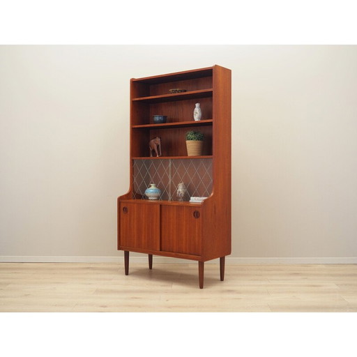 Libreria vintage in teak, Danimarca anni '70
