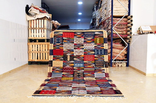 Moroccan new Taznakht Kilim 268 x 174 cm