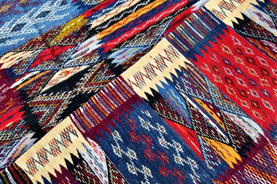 Image 1 of Kilim marroquí nuevo Taznakht 268 x 174 cm