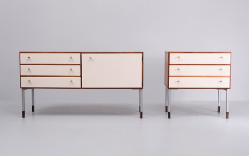 Simpla Lux Small Sideboard And Matching Cabinet