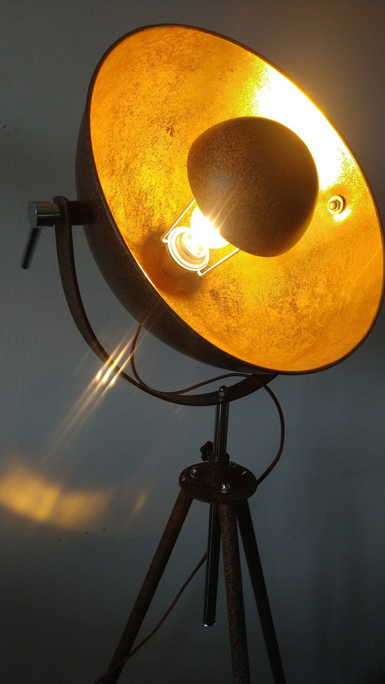 Image 1 of Globo Design Floor Lamp Golden Sun