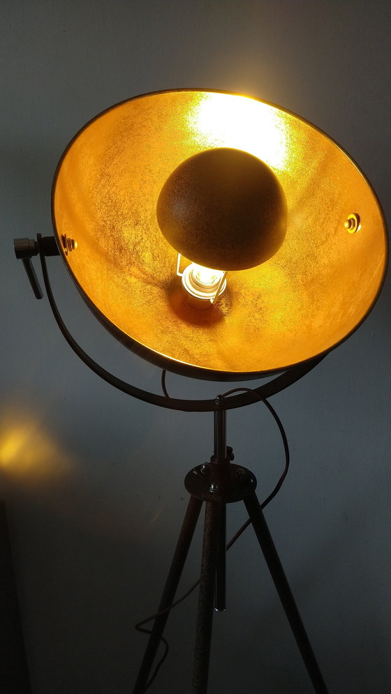 Image 1 of Globo Design Floor Lamp Golden Sun