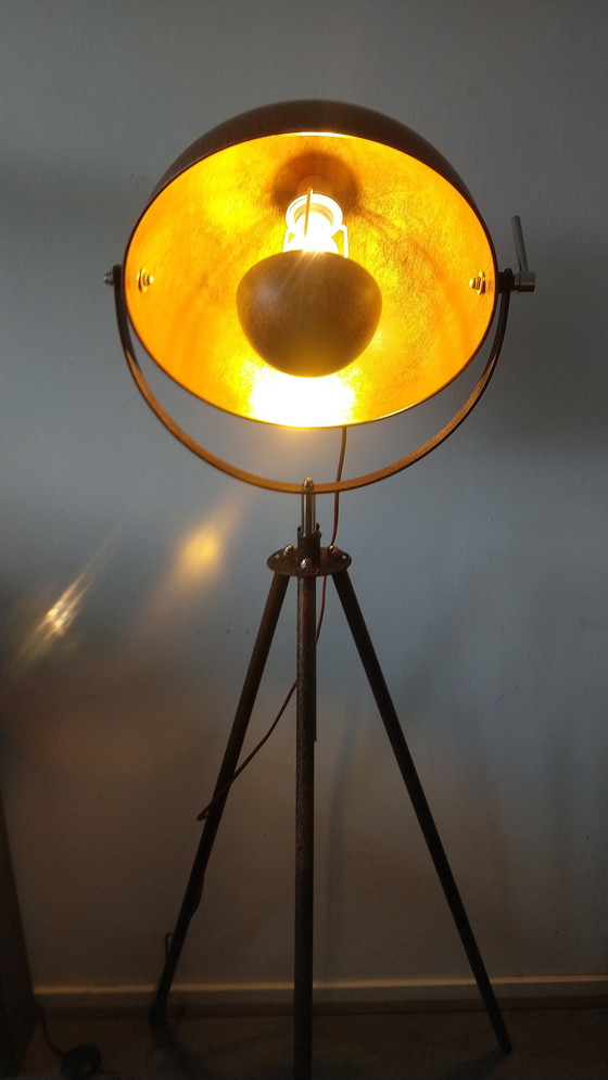 Image 1 of Globo Design Floor Lamp Golden Sun