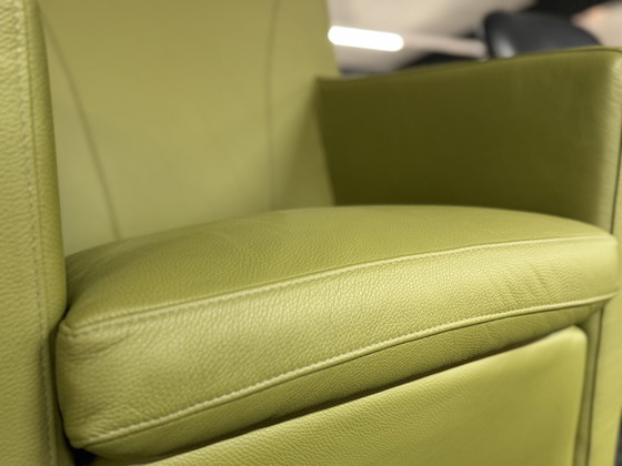 Image 1 of Leolux Dolcinea Armchair Green Leather