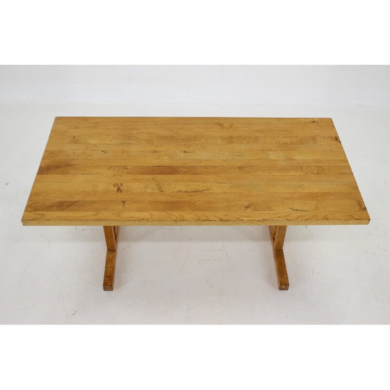 Image 1 of Vintage coffee table in solid oakwood, Denmark 1960s