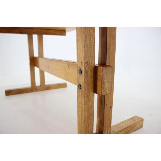 Image 1 of Vintage coffee table in solid oakwood, Denmark 1960s